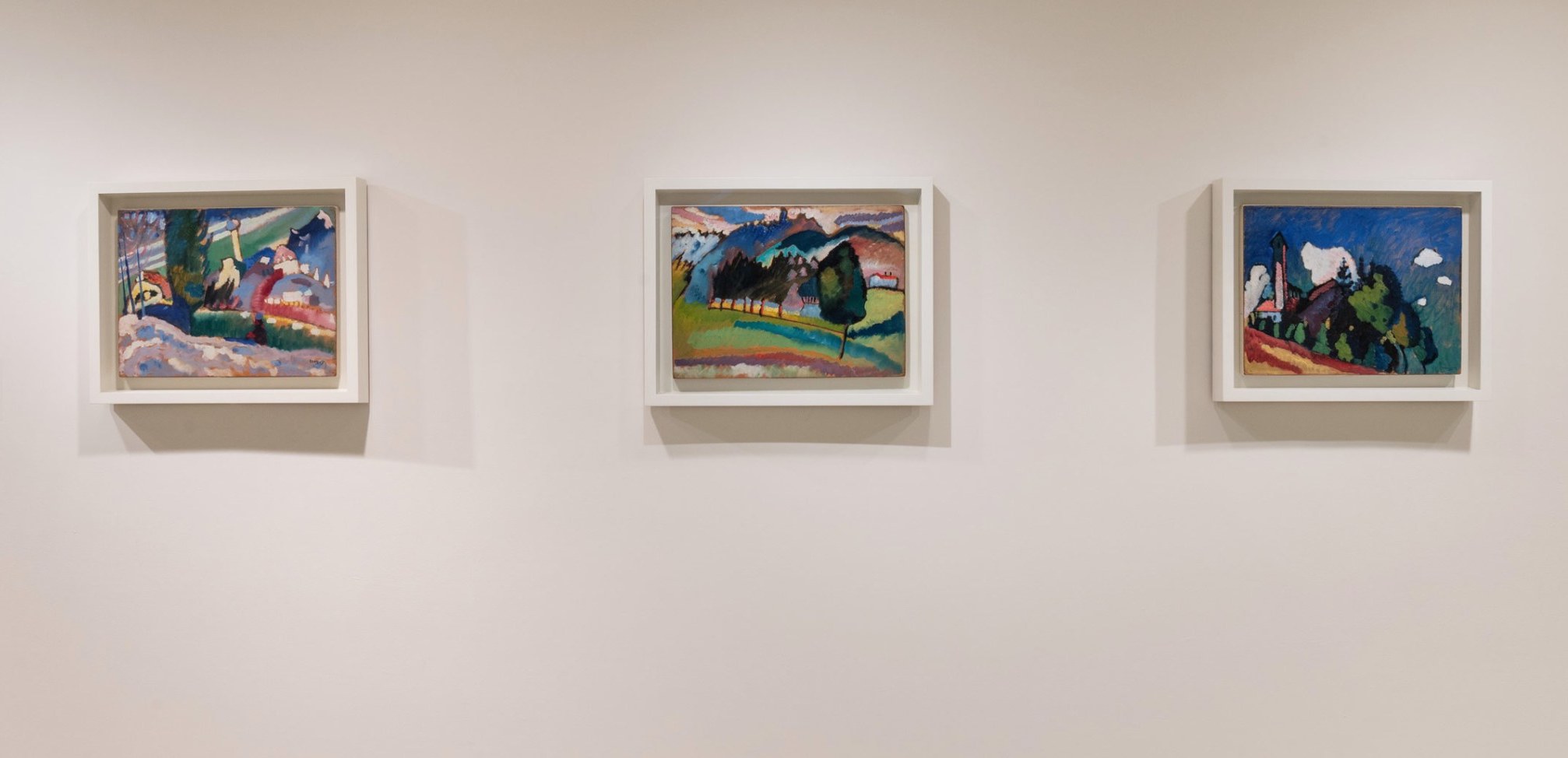 multiple paintings together